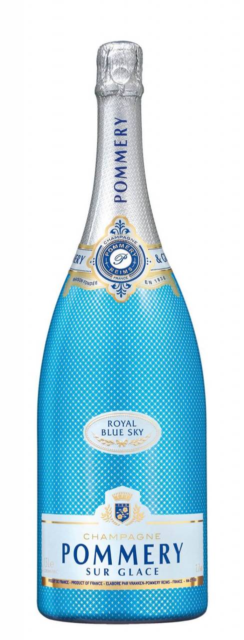 Pommery Royal Blue Sky Champagner 1,5 Liter Magnum Flasche