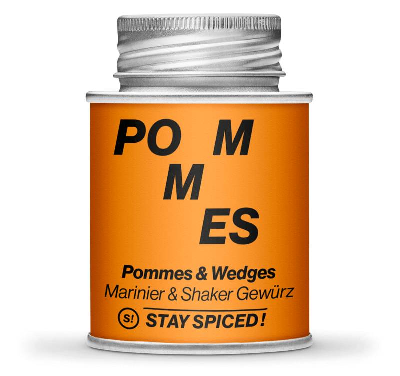 Pommes & Wedges - Marinier & Shaker Gewürz 170ml Schraubdose