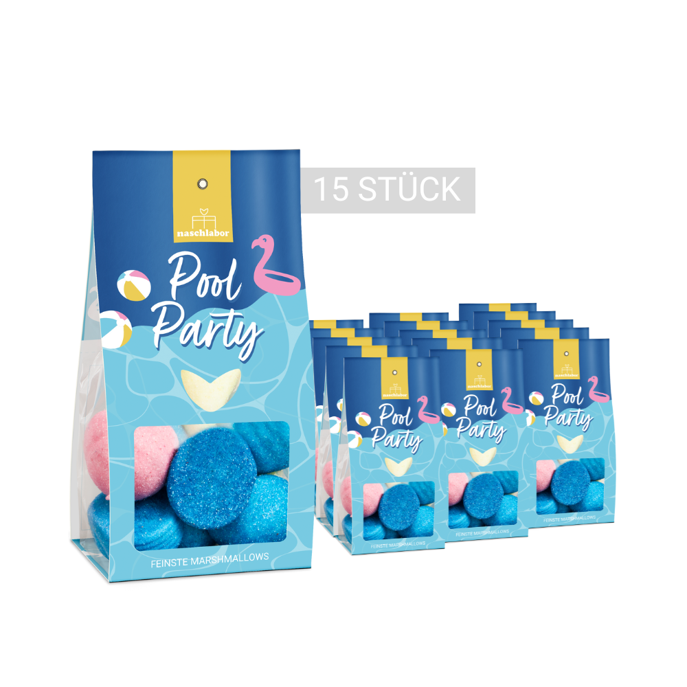 Pool Party Marshmallows- Groß-Verpackung
