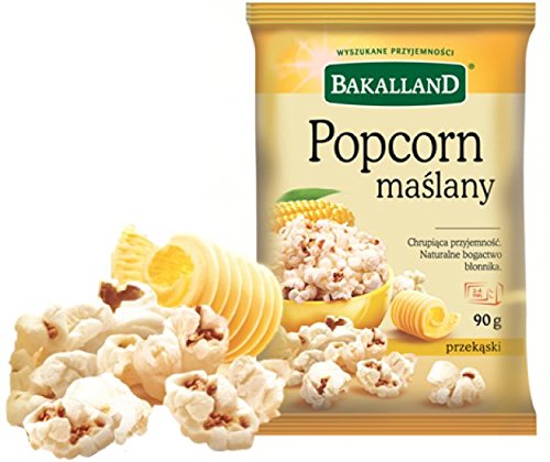 Popcorn mit Butter 90g von Bakalland / Popcorn maslany 90g Bakalland von Bakalland