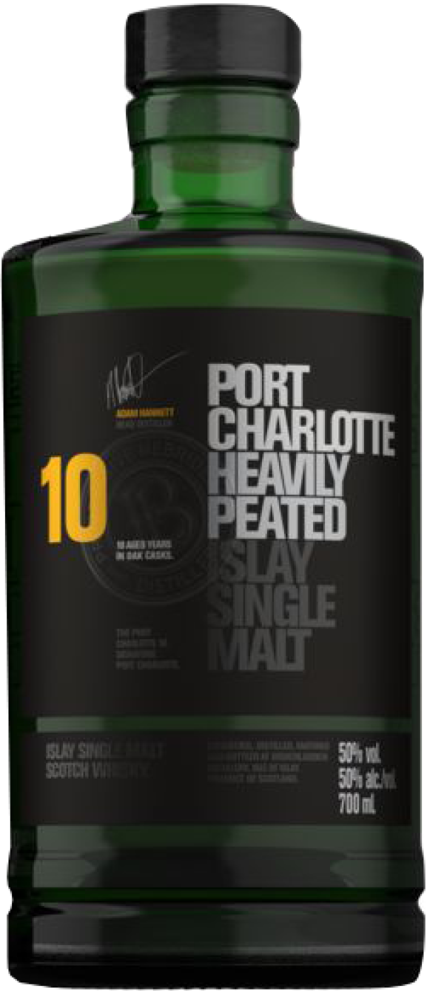 Bruichladdich Port Charlotte 10 Years Single Malt Whisky l 50% Bruichladdich Port Charlotte 10 Years Single Malt Whisky l 50%