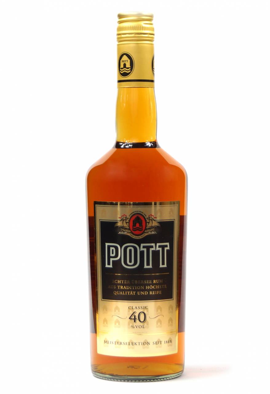 Pott Übersee Rum 40% 0,7 Liter
