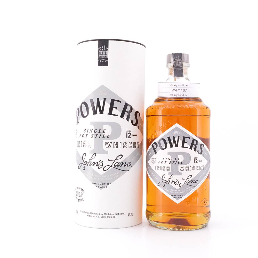 Powers 12 Jahre John`s Lane Release 0,70 L/ 46.0% vol Powers 12 Jahre John`s Lane Release 0,70 L/ 46.0% vol