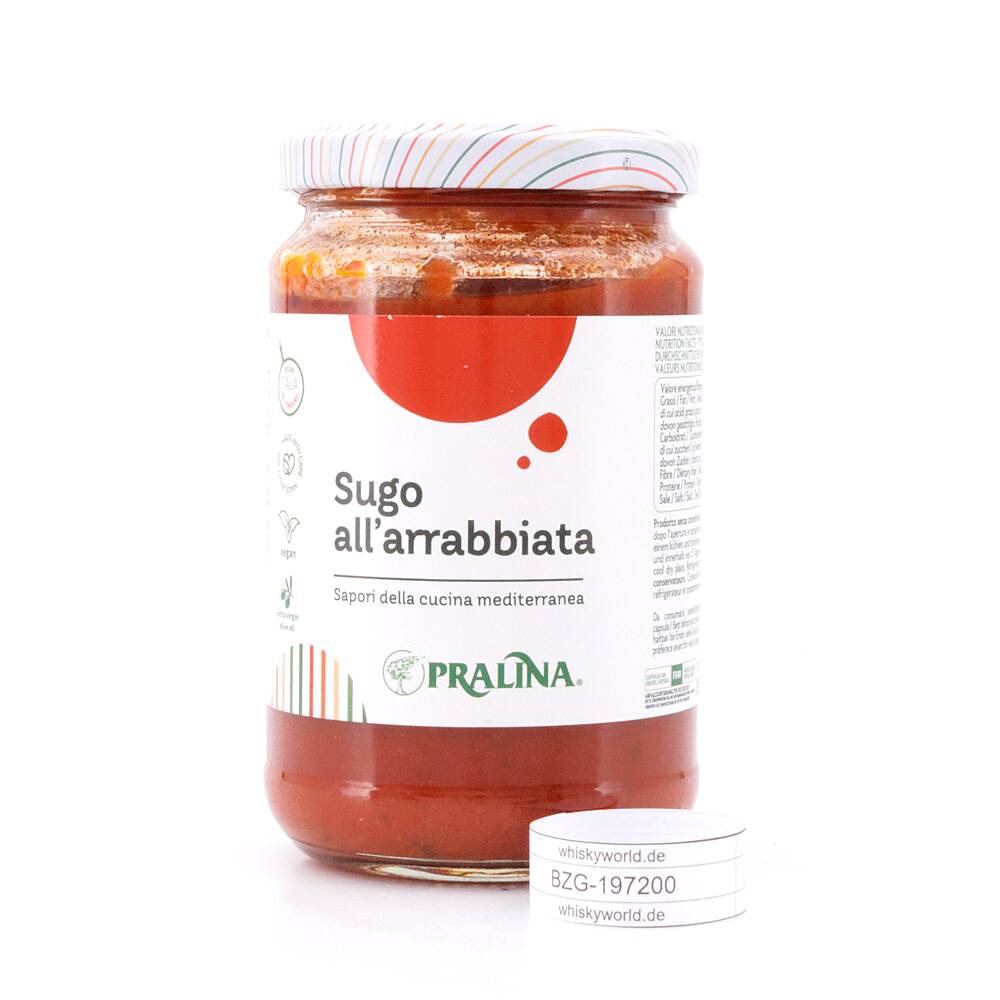 Pralina Sugo All`Arrabbiata Tomatensauce Al 280 g Pralina Sugo All`Arrabbiata Tomatensauce Al 280 g