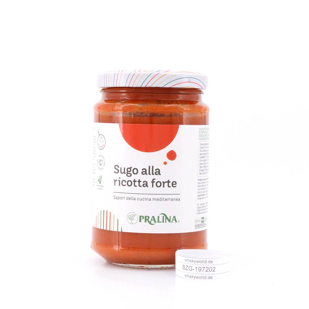 Pralina Sugo alla Ricotta Forte Tomatensauce mit 280 g Pralina Sugo alla Ricotta Forte Tomatensauce mit 280 g