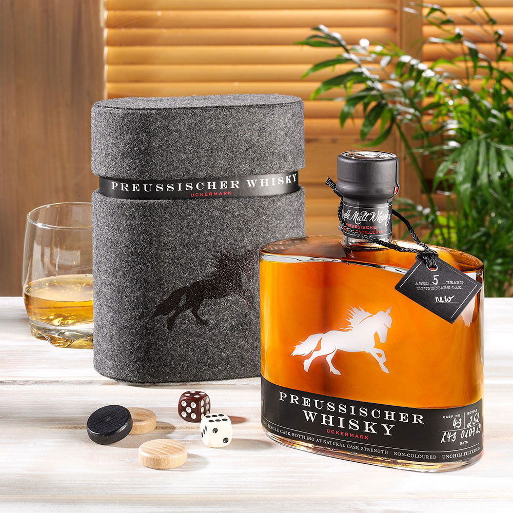 Preussischer Whisky™ Uckermark Bio 5 Jahre von Preussische Whisky Destillerie