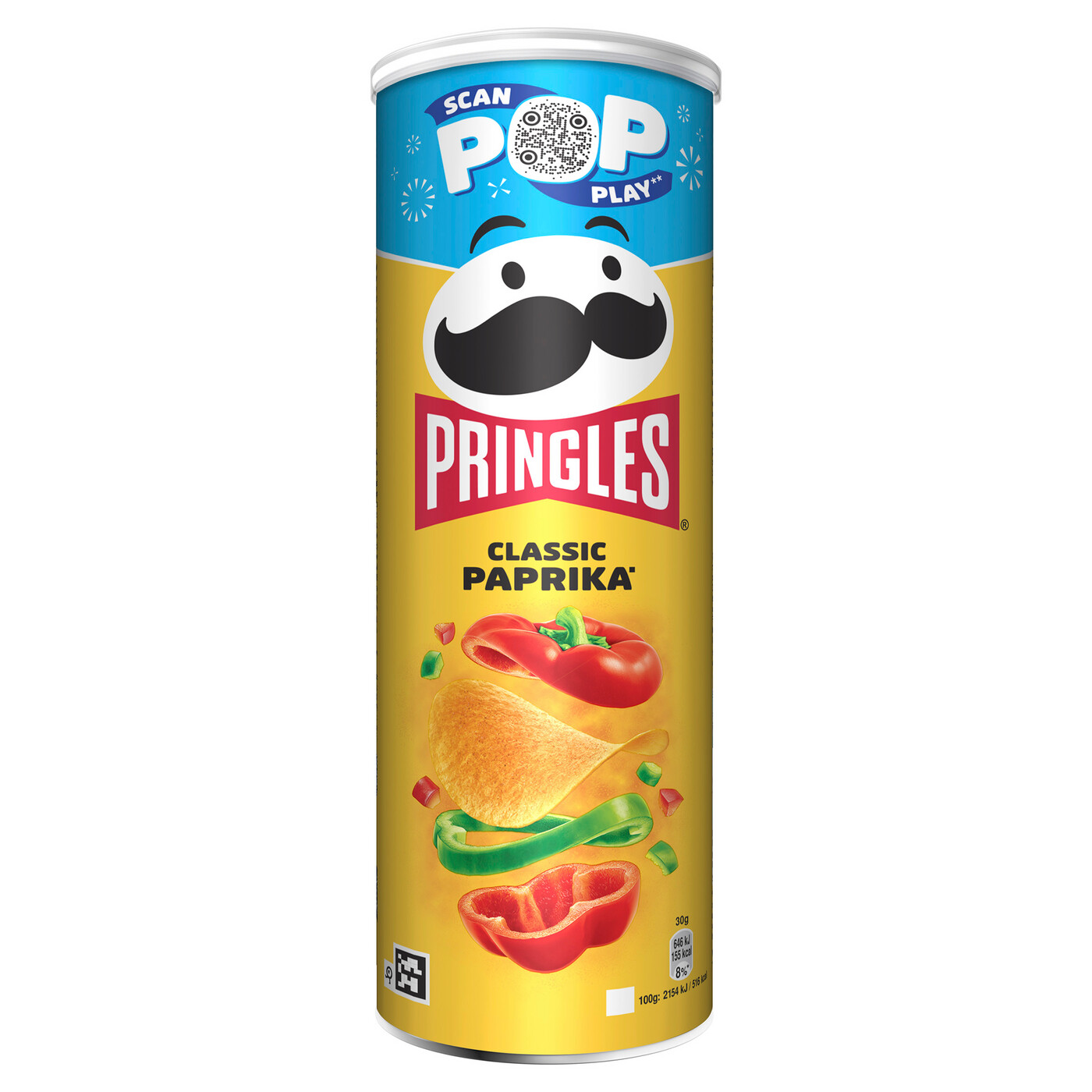 Pringles Classic Paprika 165G Pringles Classic Paprika 165G