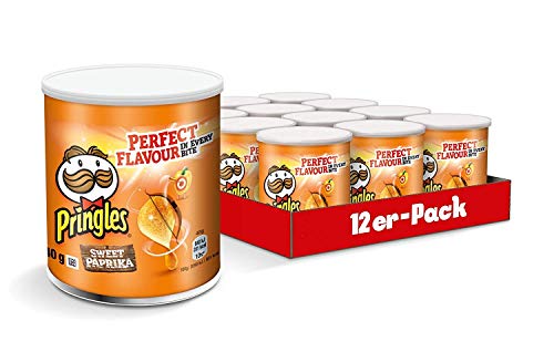 Pringles Paprika Crisps 40 gr. - [Pack 12] von Kellogg's