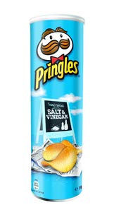 Pringles salt & vinegar 165 gr | 9x | Gesamtgewicht 1485 gr von Pringles