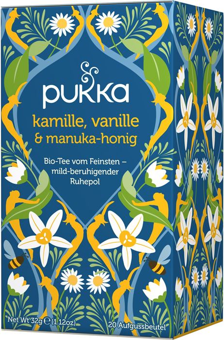 Pukka Tee Kamille Vanille Manukahonig