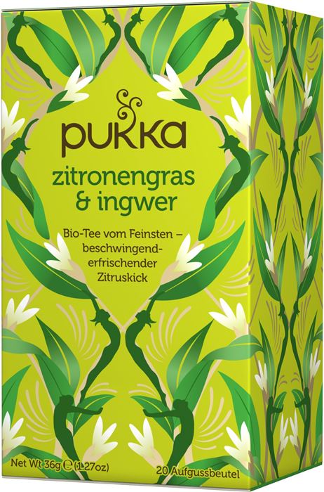 Pukka Zitronengras & Ingwer Tee