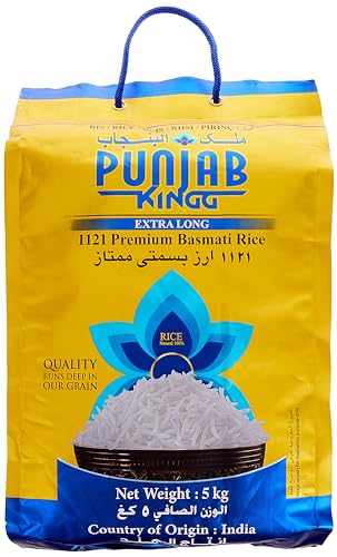 Punjab King Premium Basmati Rice 5kg Punjab King Premium Basmati Rice 5kg