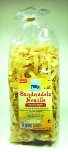 Pural Bandnudeln Dinkel demeter 500 G Pural Bandnudeln Dinkel demeter 500 G von Pural