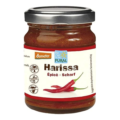 Pural Harissa - scharf, 125ml bio Pural Harissa - scharf, 125ml bio von Pural