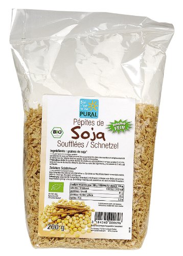 Pural Soja Schnetzel fein - 200 g Bio, vegane Hackfleisch Alternative von Pural