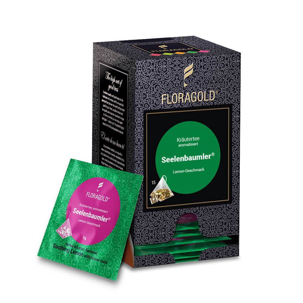 Kräutertee »Seelenbaumler« Floragold Pyramiden-Teebeutel Kräutertee »Seelenbaumler« Floragold Pyramiden-Teebeutel