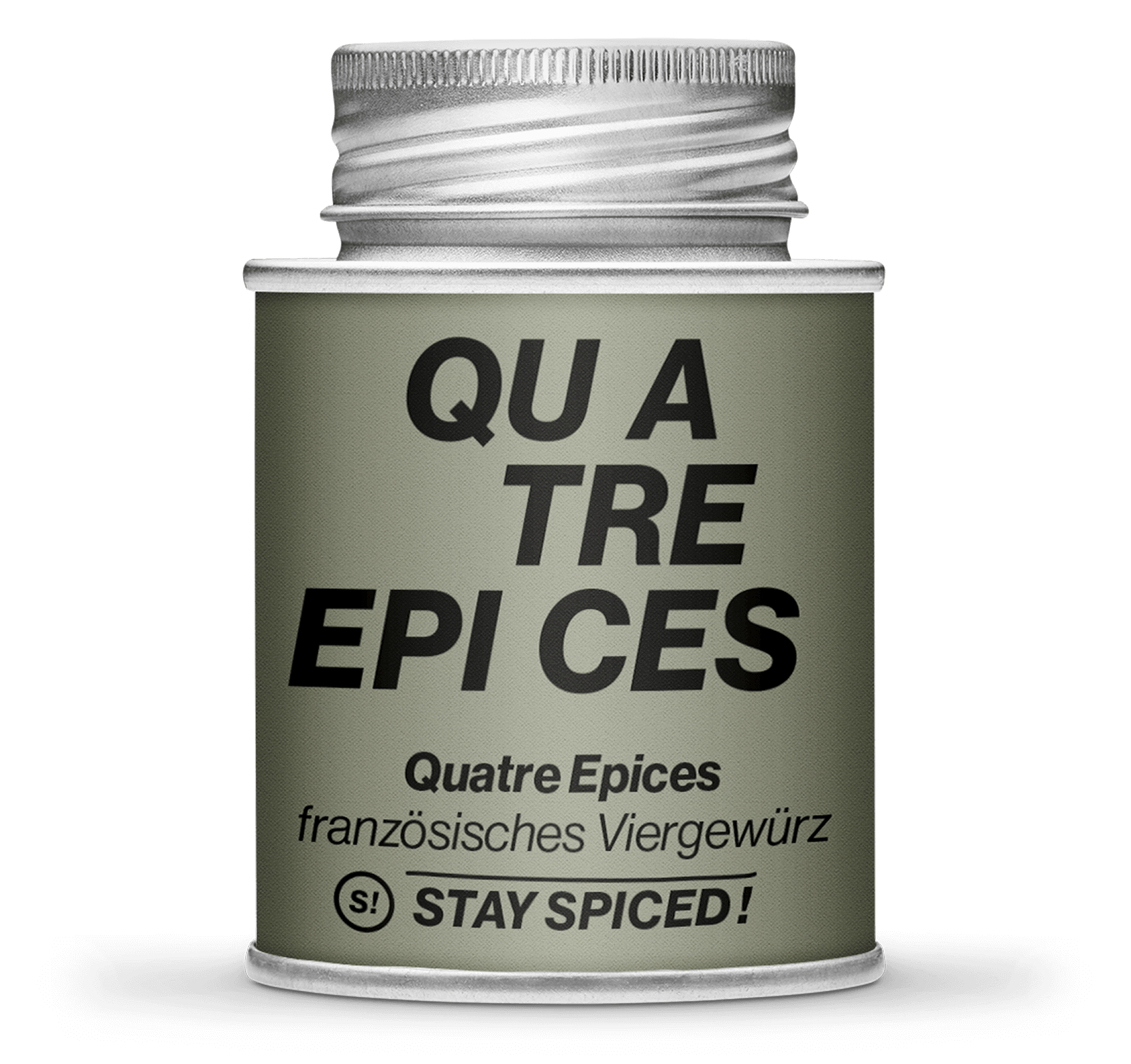 Quatre Epices, Viergewürz, 170ml Schraubdose Quatre Epices, Viergewürz, 170ml Schraubdose
