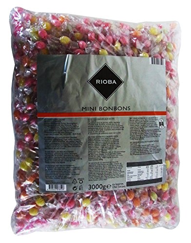 RIOBA Mini Bonbons, 1er Pack (1 x 3kg) von Rioba