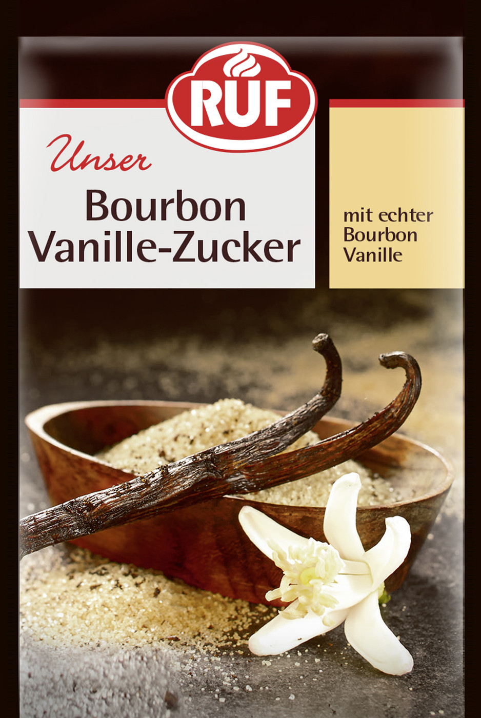 RUF Bourbon Vanille-Zucker 24G