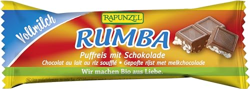 Rapunzel Bio Rumba Puffreisriegel Vollmilch (2 x 21 gr) von Rapunzel