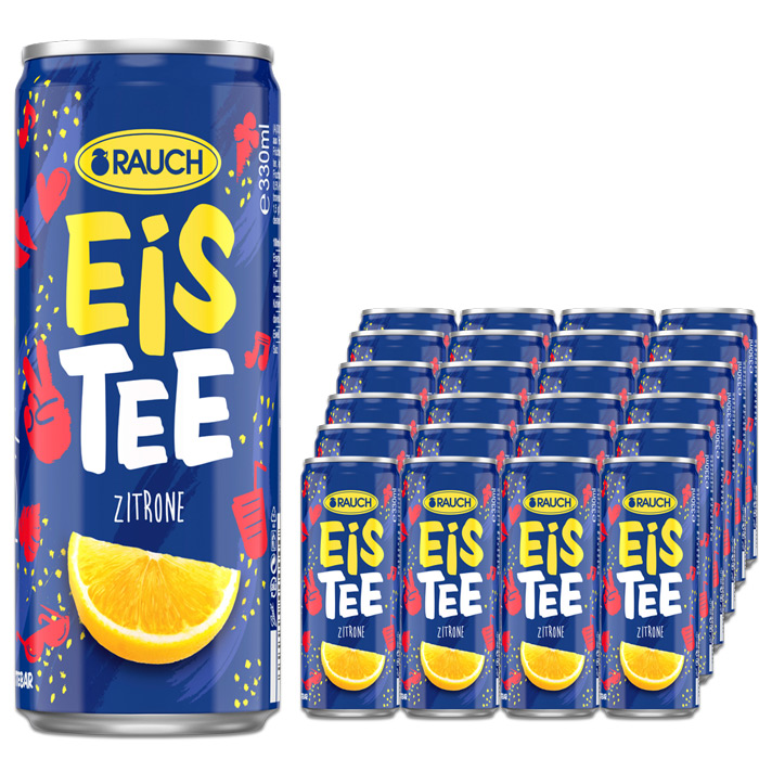 Rauch Eistee Lemon 24x0,33l Dose Rauch Eistee Lemon 24x0,33l Dose