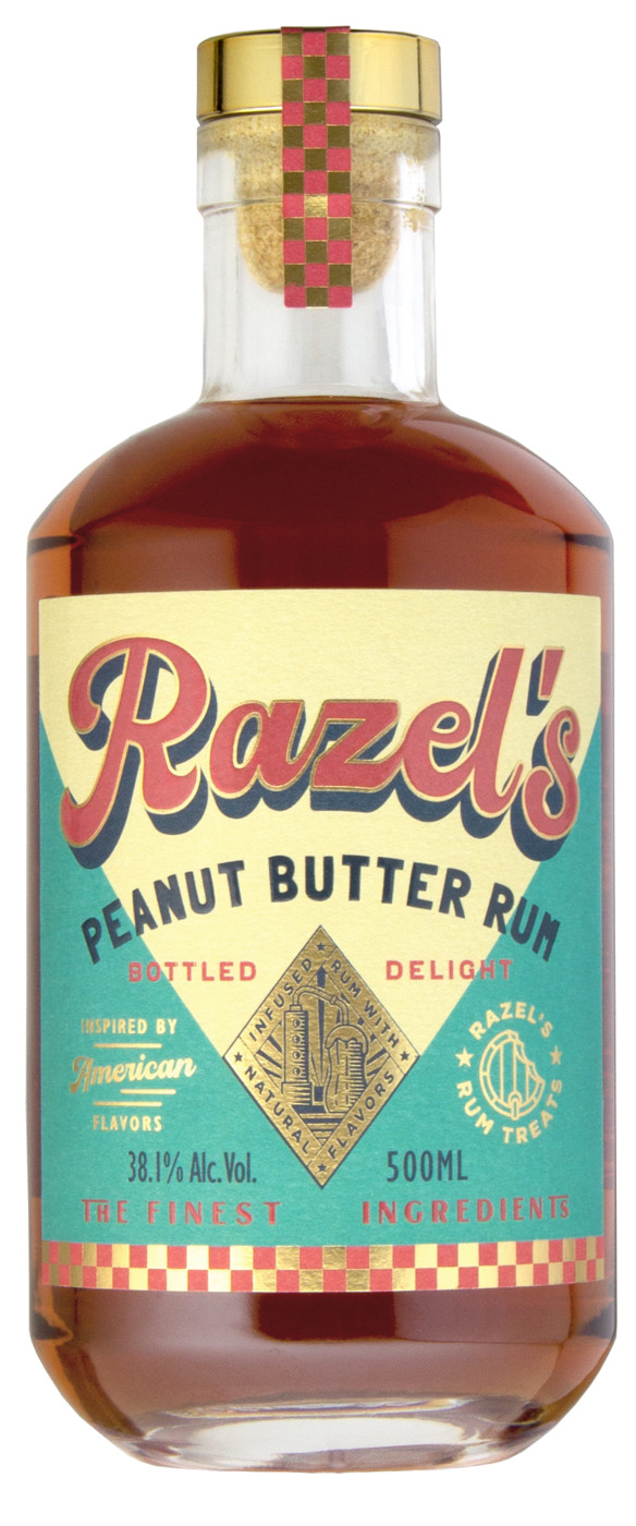 Razels Rum Peanut Butter 38,1% 0,5L Razels Rum Peanut Butter 38,1% 0,5L