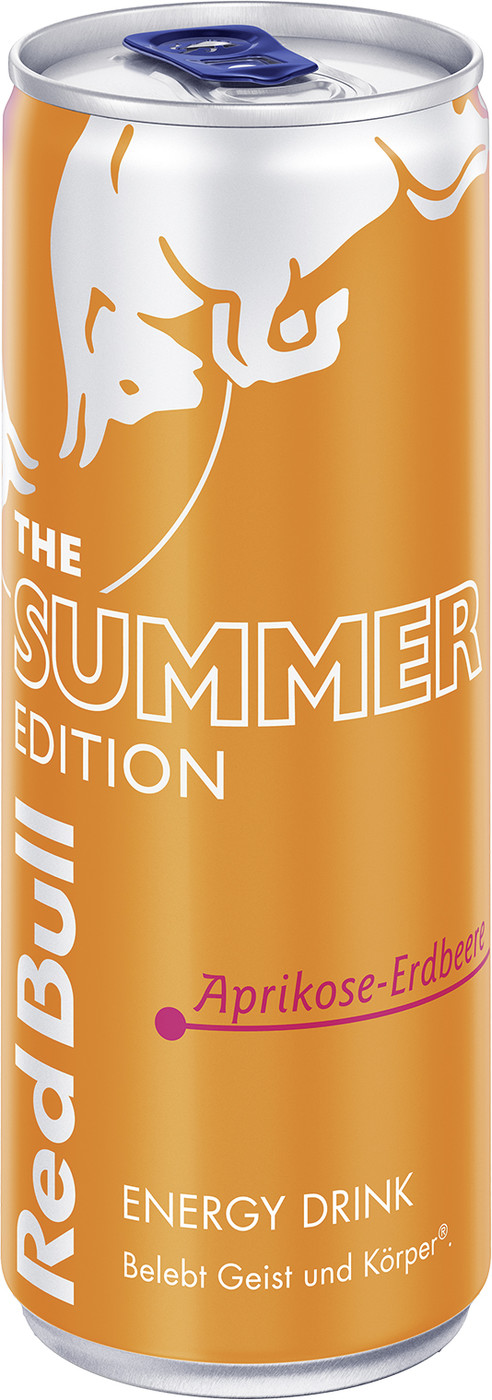 Red Bull Summer Edition Aprikose-Erdbeere 0,25L
