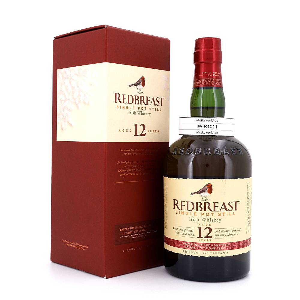 Redbreast 12 Jahre 0,70 L/ 40.0% vol Redbreast 12 Jahre 0,70 L/ 40.0% vol