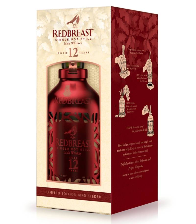 Redbreast 12 Jahre Limited Edition Bird Feeder Single Pot Still Irish Whiskey 0,7l