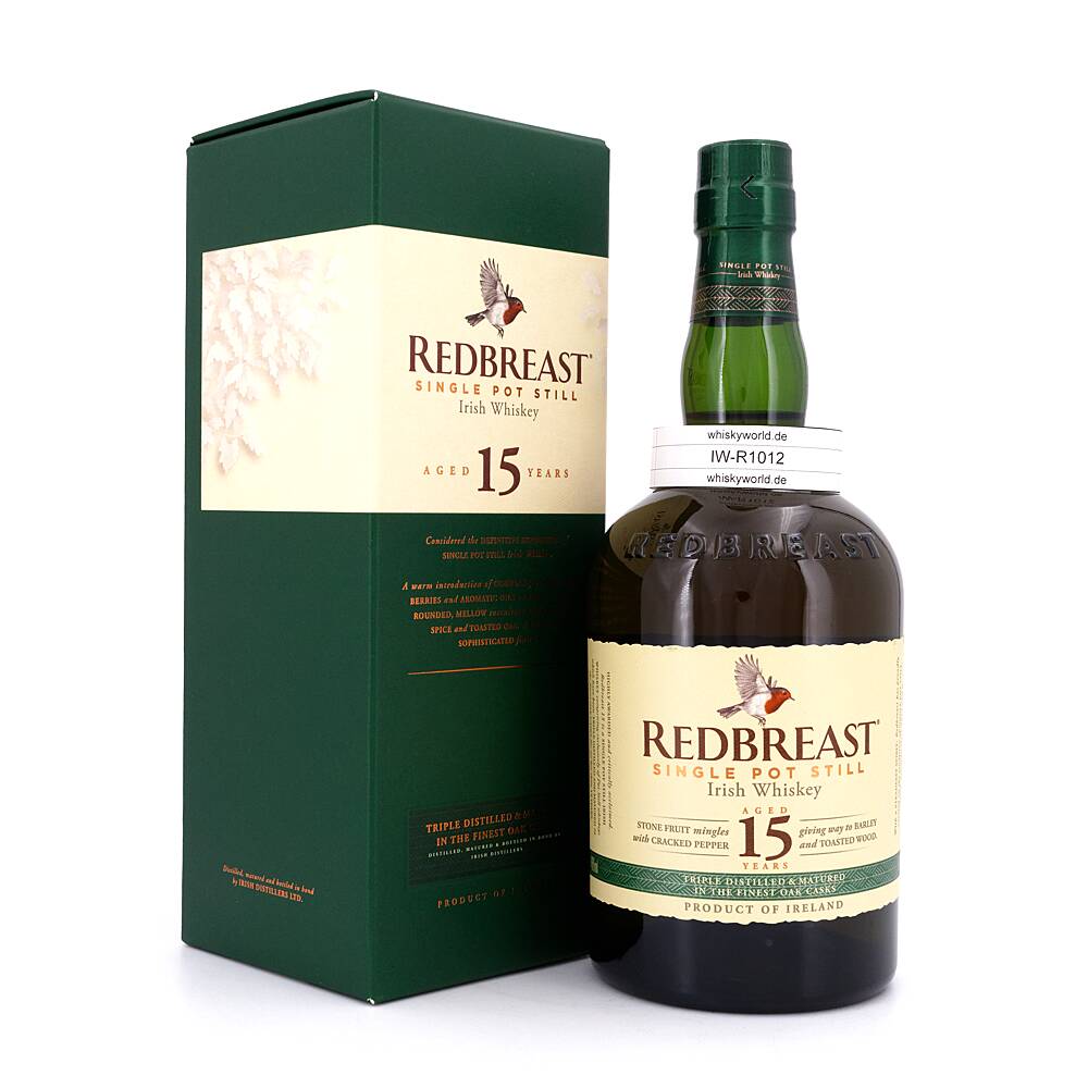 Redbreast 15 Jahre 0,70 L/ 46.0% vol Redbreast 15 Jahre 0,70 L/ 46.0% vol