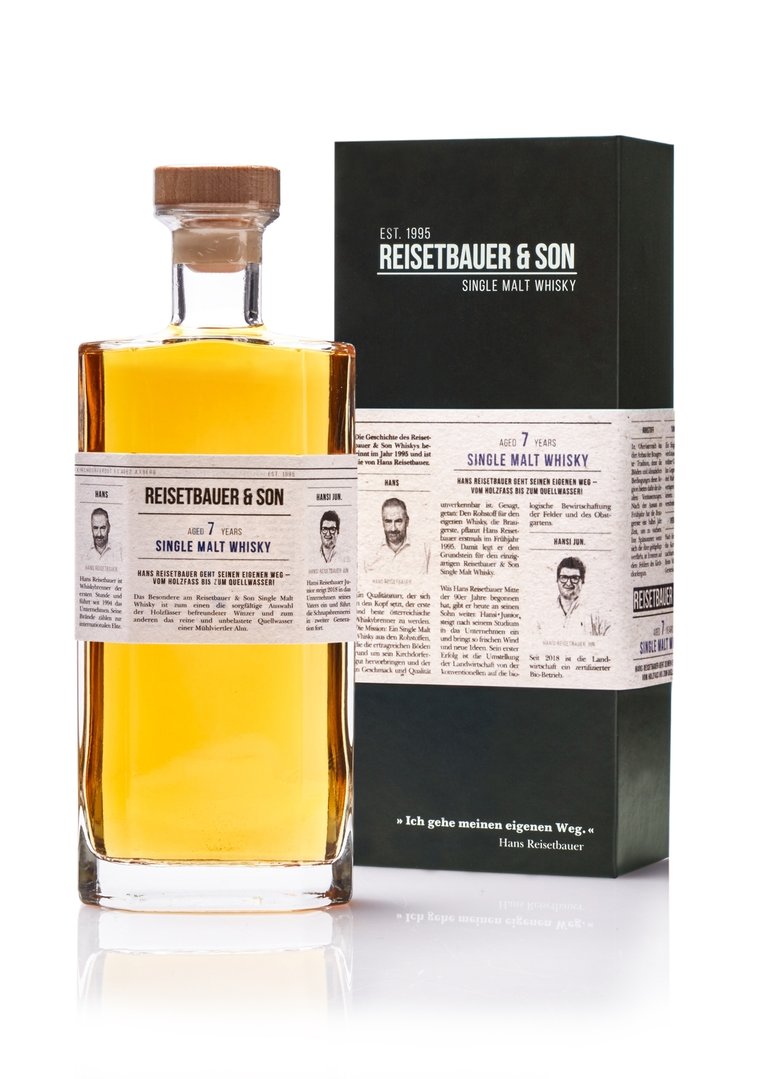 Reisetbauer & Son Single Malt Whisky 7years von Reisetbauer Qualitätsbrand