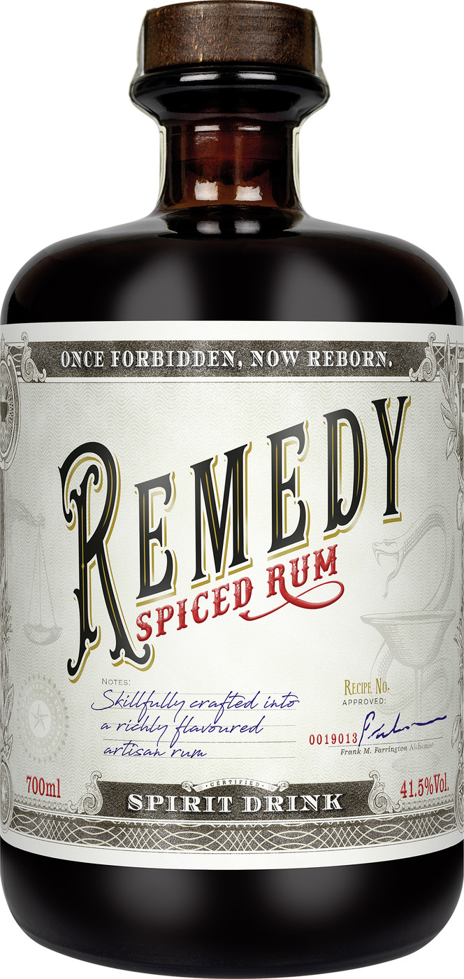 Remedy Spiced Rum 41,5% 0,7L