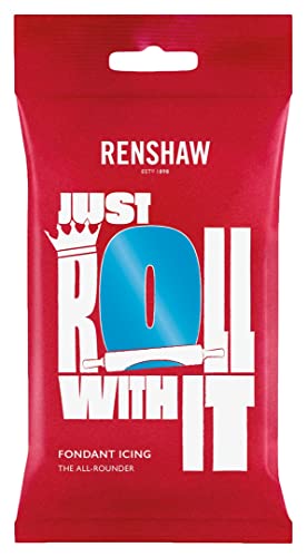 Renshaw Ready To Roll Icing Fondant Cake Regalice Sugarpaste 250g TURQUOISE Renshaw Ready To Roll Icing Fondant Cake Regalice Sugarpaste 250g TURQUOISE