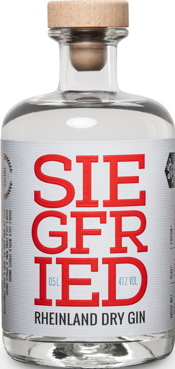 Rheinland Distillers Siegfried Rheinland Dry Gin 41% 0,5L Rheinland Distillers Siegfried Rheinland Dry Gin 41% 0,5L