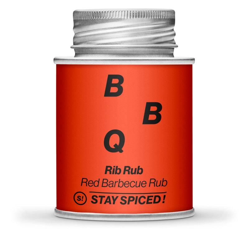 Rib Rub - Red Barbecue Rub 170ml Schraubdose