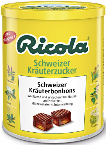 Ricola Kräuterzucker in der Dose 250G