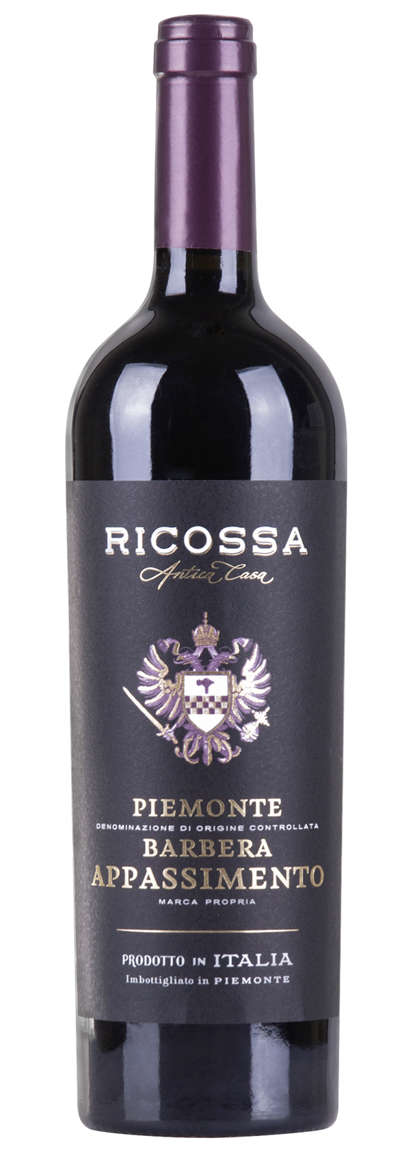 Ricossa Barbera Appassimento DOC halbtrocken 0,75L Ricossa Barbera Appassimento DOC halbtrocken 0,75L