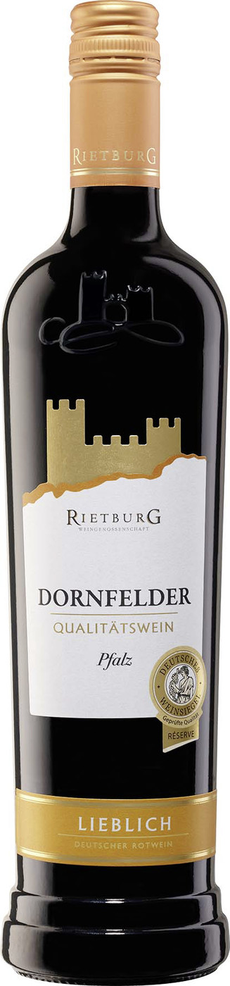 Rietburg Dornfelder lieblich 0,75L Rietburg Dornfelder lieblich 0,75L