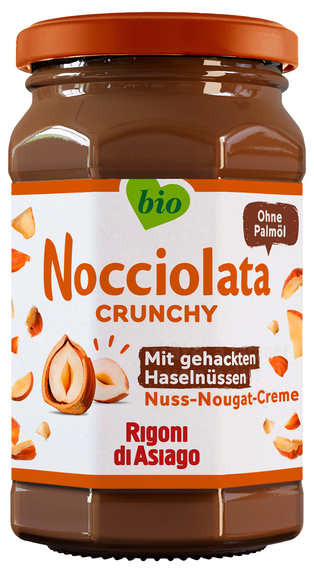 Rigoni di Asiago Bio Nocciolata Crunchy 250G