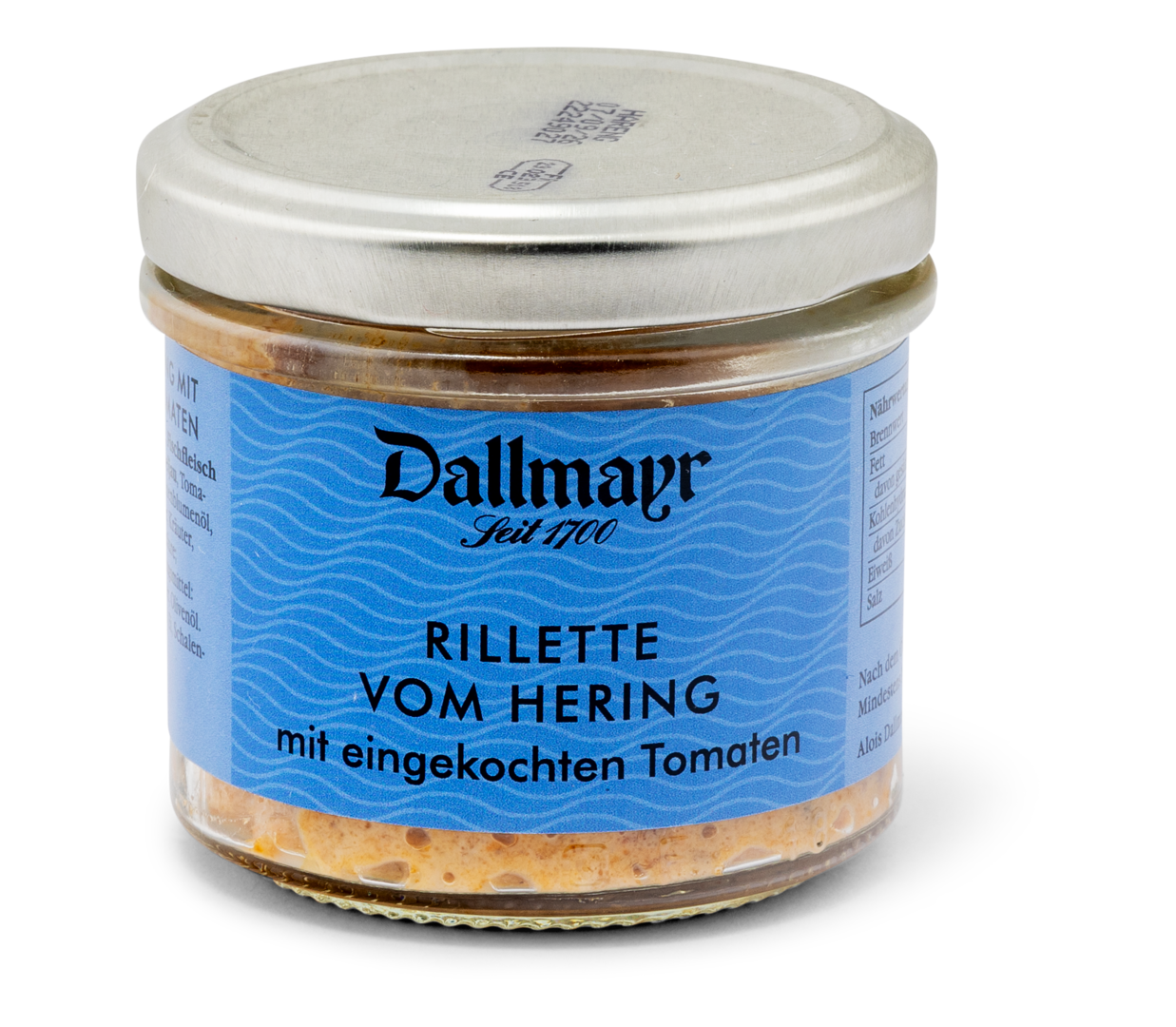 Rillette vom Hering mit eingekochten Tomaten Rillette vom Hering mit eingekochten Tomaten von Alois Dallmayr KG