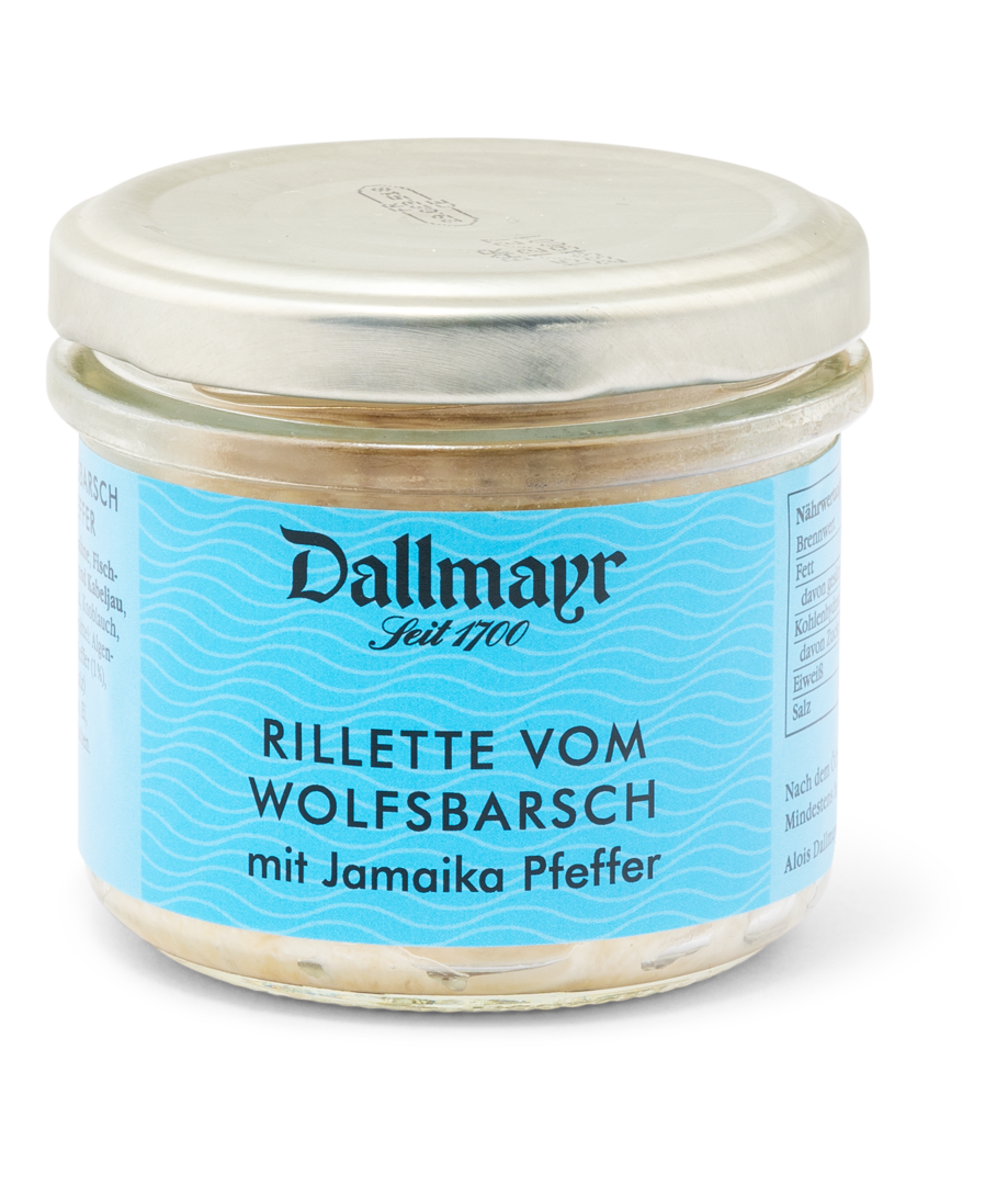 Rillette vom Wolfsbarsch mit Jamaika Pfeffer von Alois Dallmayr KG