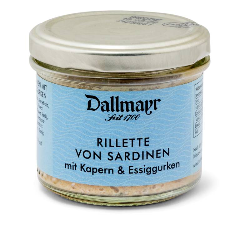 Rillette von Sardinen mit Kapern und Essiggurken von Alois Dallmayr KG