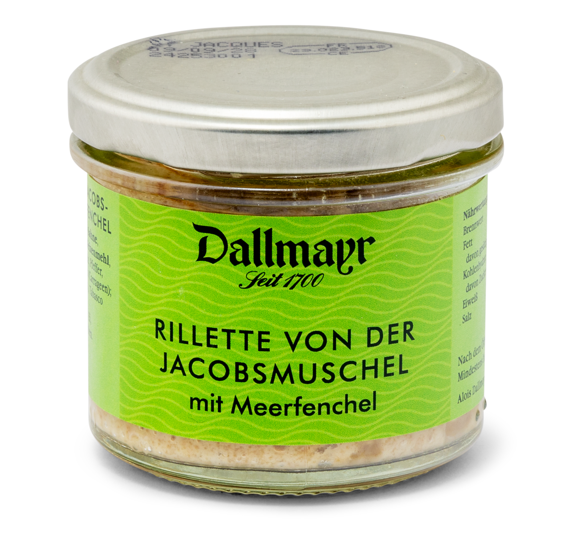 Rillette von der Jakobsmuschel mit Meerfenchel von Alois Dallmayr KG