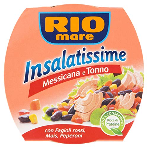 Rio mare insalatissime mexikanischen Thunfisch Salat bereit zu essen – 3 Dosen – 5,64 Gramm je