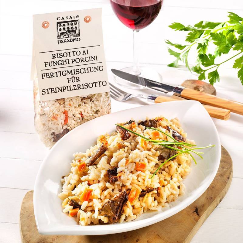 Risotto mit Steinpilzen von Casale Paradiso