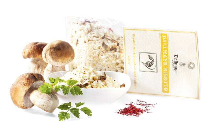 Risotto mit Steinpilzen und Safran Dallmayr von Alois Dallmayr KG