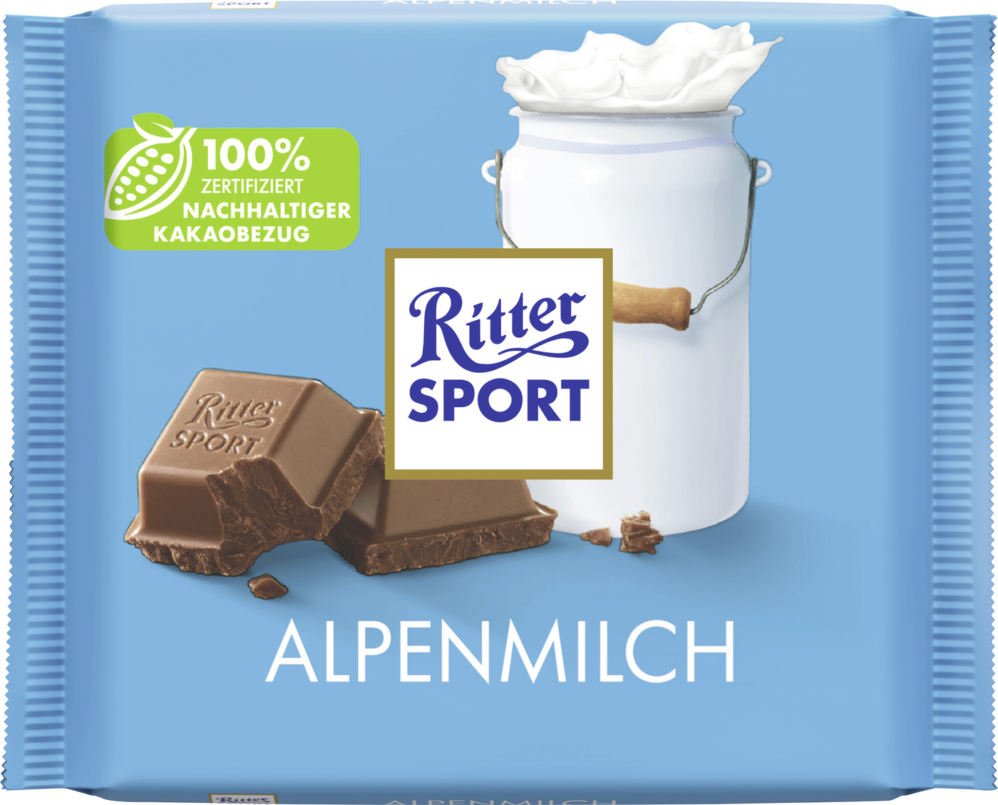 Ritter Sport Alpenmilch 100G Ritter Sport Alpenmilch 100G
