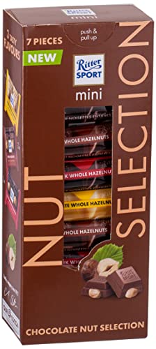 Ritter Sport Chocolade - Mini Nut Selection Mix Toren 7x16 gr von Ritter Sport