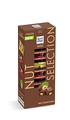 Ritter Sport Chocolade - Mini Nut Selection Mix Toren 7x16 gr - Doos - 8 stuks Ritter Sport Chocolade - Mini Nut Selection Mix Toren 7x16 gr - Doos - 8 stuks von Ritter Sport