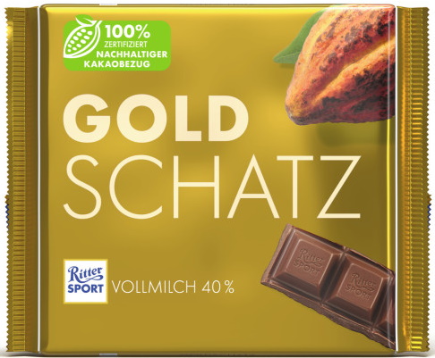 Ritter Sport Goldschatz 250G